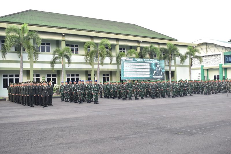 Peringati Hari Lahir Pancasila, Korem 043/Gatam Tegaskan Pancasila sebagai Jiwa Prajurit dan PNS