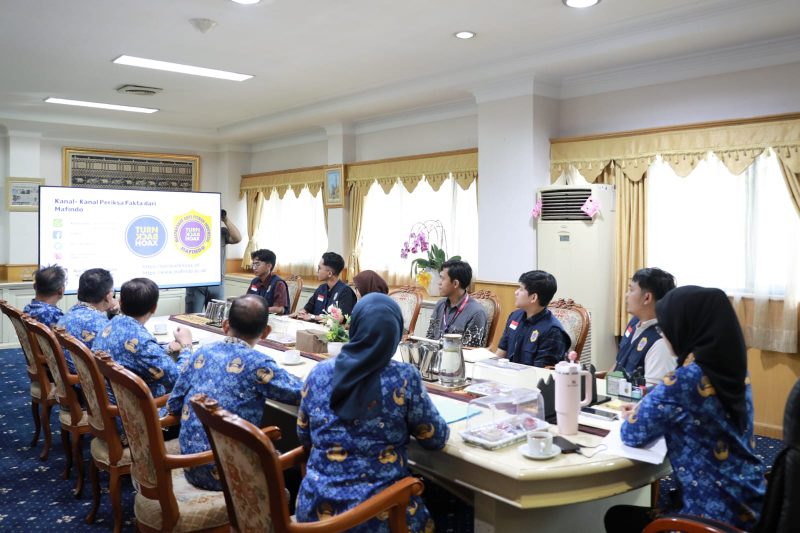 Tekankan Pentingnya Kolaborasi Melawan Hoaks dan Misinformasi, dalam Kunjungan Organisasi Masyarakat Anti Fitnah Indonesia