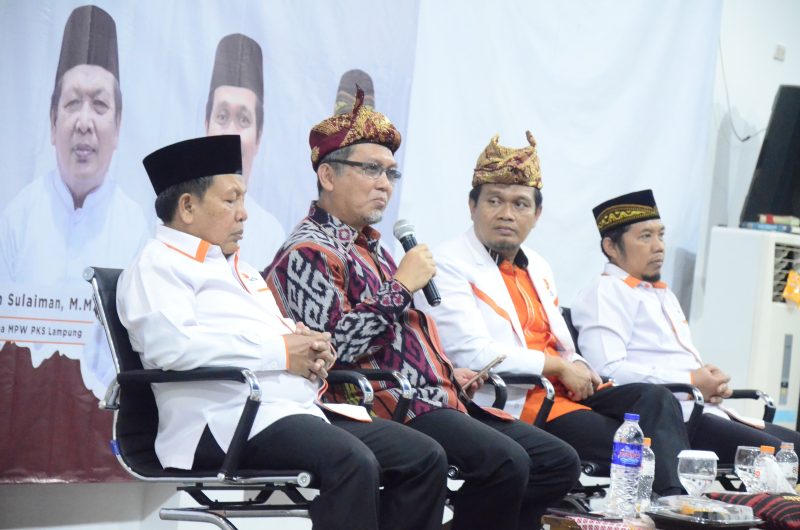 Pasca Terpilih, Presiden PKS Al Muzzammil Yusuf Kunjungan Pertama ke Lampung