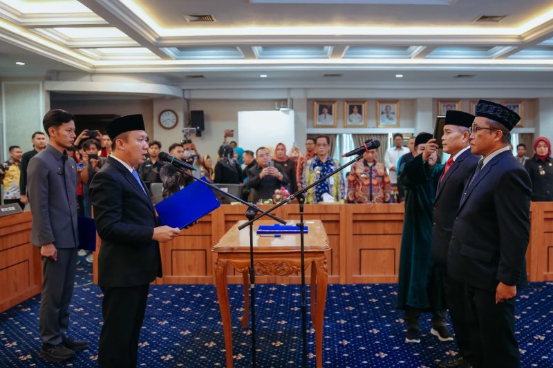 Pelantikan Pimpinan Tinggi Pratama, Pemprov Lampung Harapkan Kepemimpinan yang Adaptif dan Solutif
