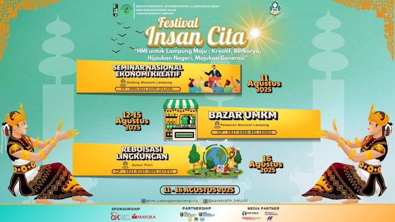 HMI Bandar Lampung Gelar Festival Insan Cita