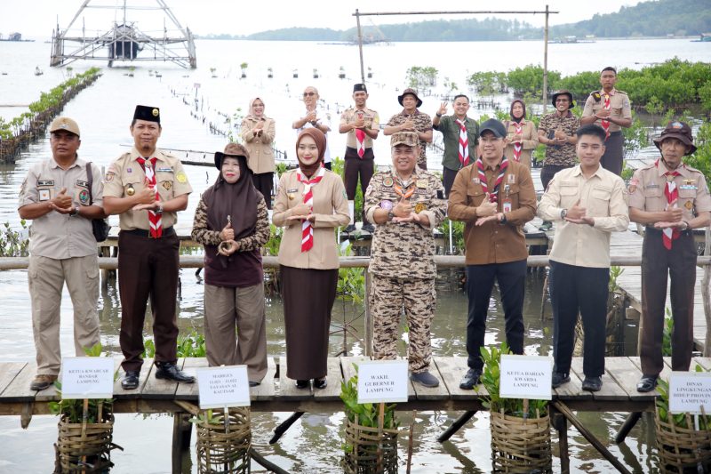 Gerakan Lingkungan Sigma 2025, Pemprov Lampung Apresiasi Aksi Nyata Pramuka Al Kautsar