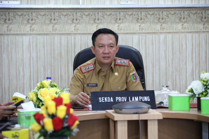 Pemprov Lampung Ikuti Rapat Koordinasi Pengendalian Inflasi 2025, Berhasil Jaga Inflasi dalam Rentang Target Nasional