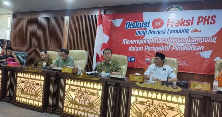 Fraksi PKS DPRD dan Disdikbud Lampung Gelar Diskusi Hardiknas 2025