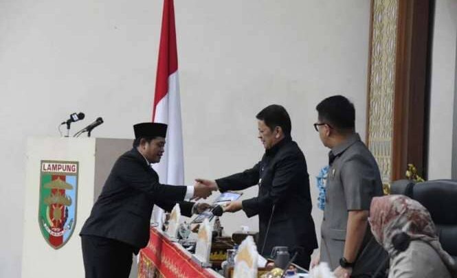 DPRD Lampung Sampaikan Delapan Rekomendasi Strategis