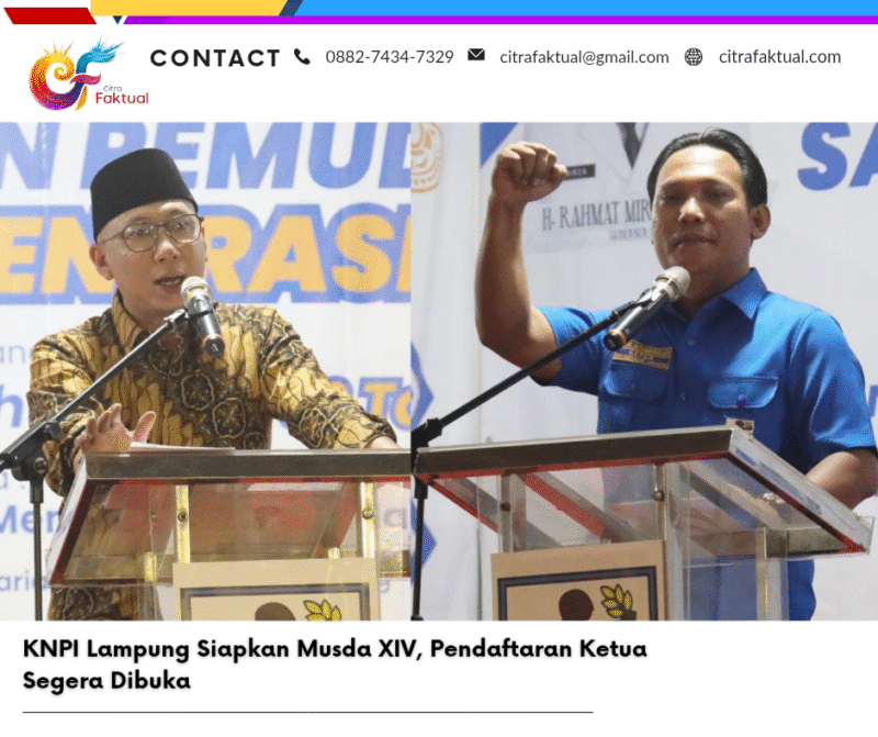 KNPI Lampung Siapkan Musda XIV, Pendaftaran Ketua Segera Dibuka