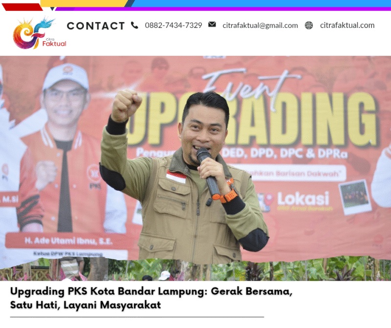 Upgrading PKS Kota Bandar Lampung: Gerak Bersama, Satu Hati, Layani Masyarakat