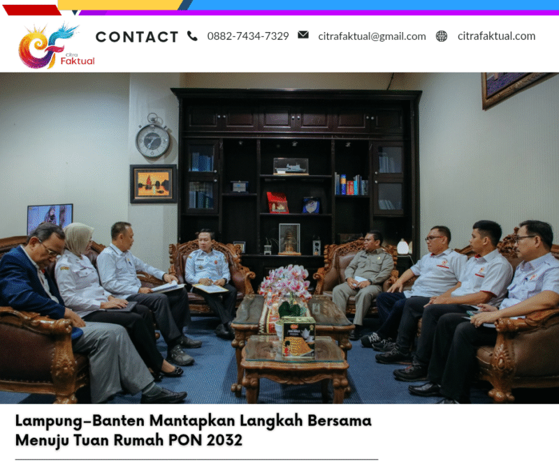 Lampung–Banten Mantapkan Langkah Bersama Menuju Tuan Rumah PON 2032