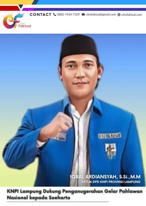 KNPI Lampung Dukung Penganugerahan Gelar Pahlawan Nasional kepada Soeharto