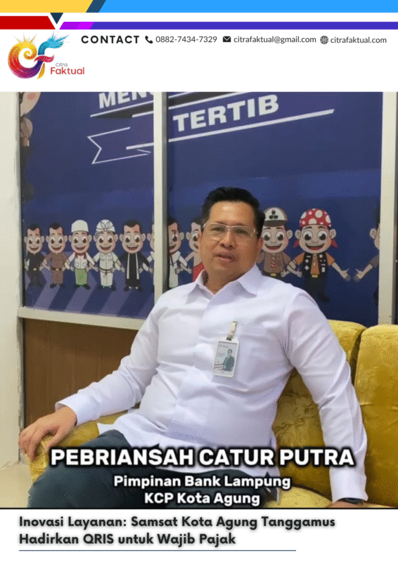 Inovasi Layanan: Samsat Kota Agung Tanggamus Hadirkan QRIS untuk Wajib Pajak