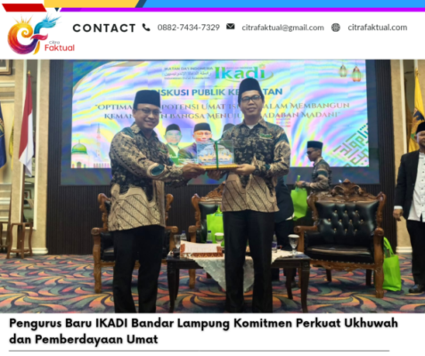 Pengurus Baru IKADI Bandar Lampung Komitmen Perkuat Ukhuwah dan Pemberdayaan Umat