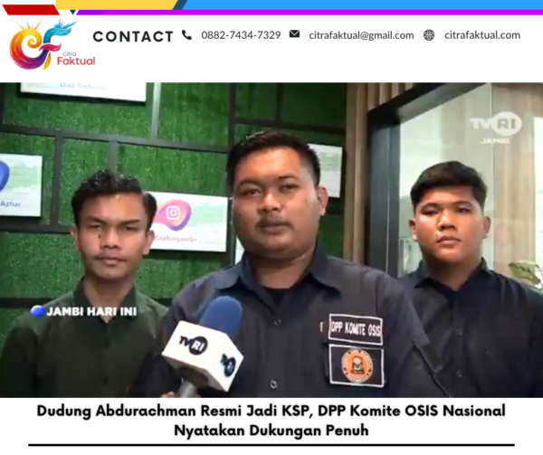 Dudung Abdurachman Resmi Jadi KSP, DPP Komite OSIS Nasional Nyatakan Dukungan Penuh
