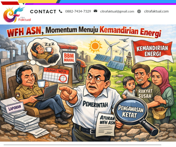 WFH ASN, Momentum Menuju Kemandirian Energi