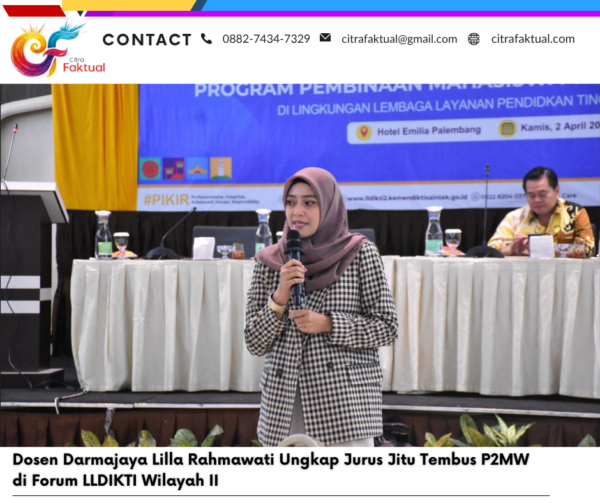 Dosen Darmajaya Lilla Rahmawati Ungkap Jurus Jitu Tembus P2MW di Forum LLDIKTI Wilayah II