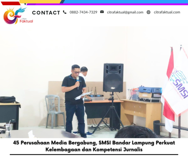 45 Perusahaan Media Bergabung, SMSI Bandar Lampung Perkuat Kelembagaan dan Kompetensi Jurnalis