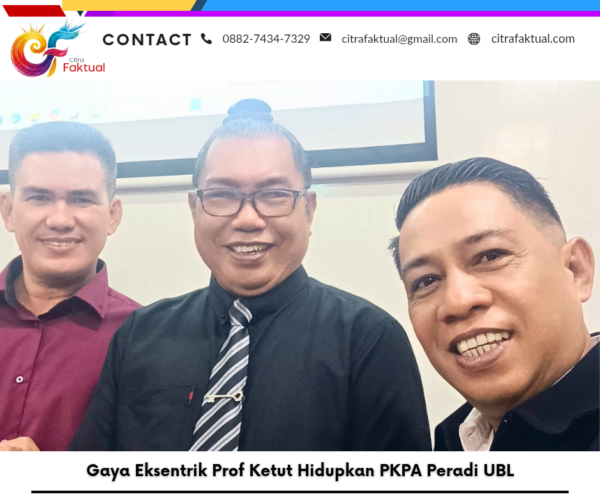 Gaya Eksentrik Prof Ketut Hidupkan PKPA Peradi UBL